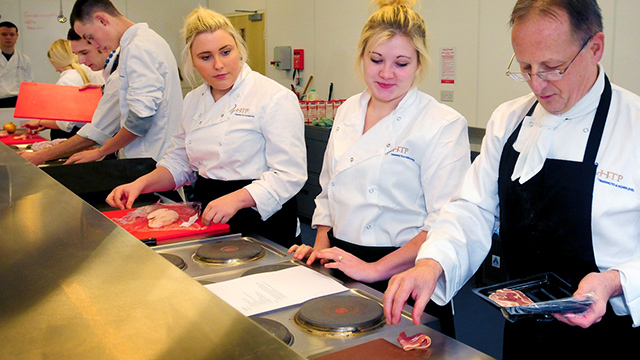 Chef training at Riverbank-2 Chef training at Riverbank